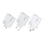 WK WP-U64 45W Kinkong Flash Charge USB+Type-C Port Fast Charger, EU Plug, UK Plug, US Plug - Image 2