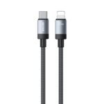 WK WDC-99 Kingkong Ruike Series 35W USB-C / Type-C to 8 Pin Braided Charging Data Cable, Length: 1m, Type-C to 8 Pin